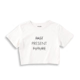 Past Present Future Crop Tişört