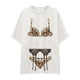 Noir Seduce – Leopard Oversize Tişört