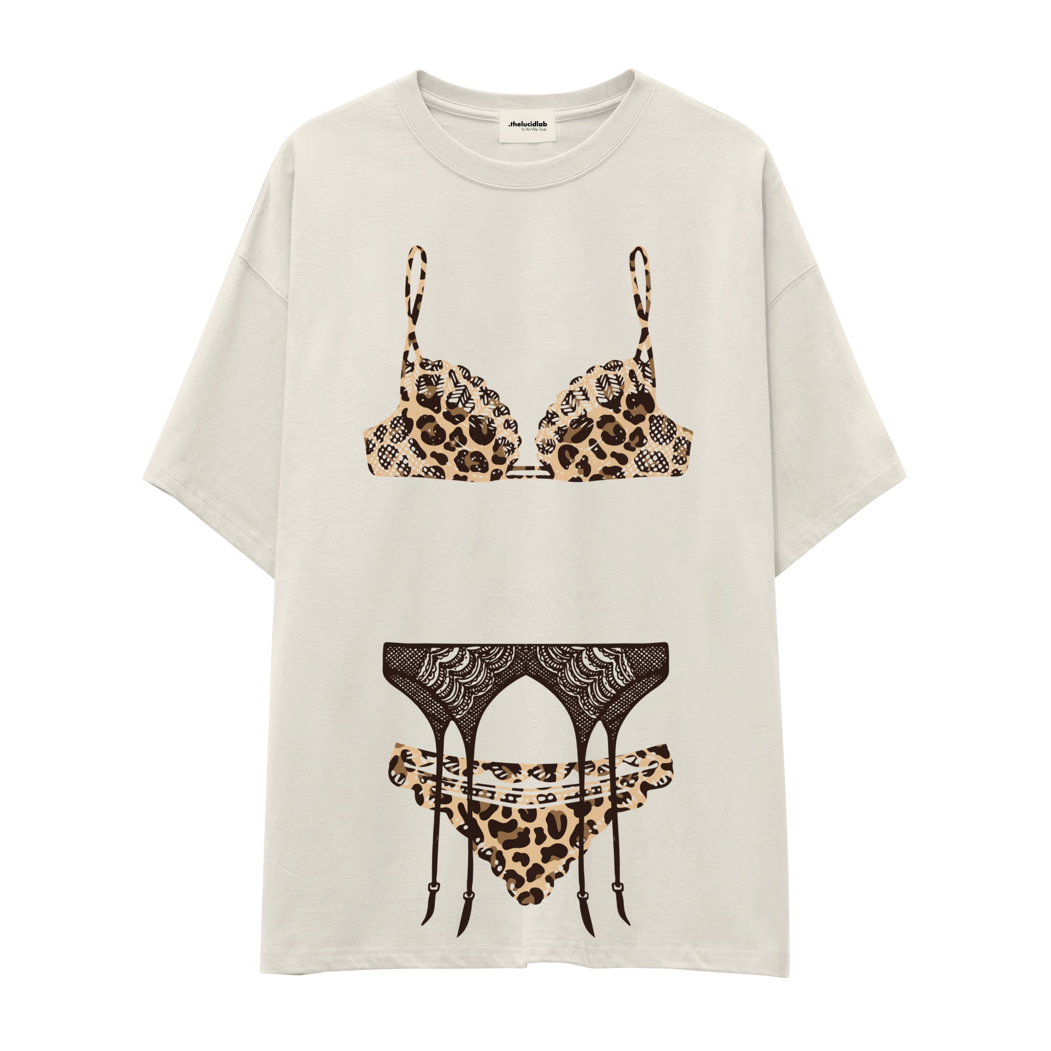 Noir Seduce – Leopard Oversize Tişört