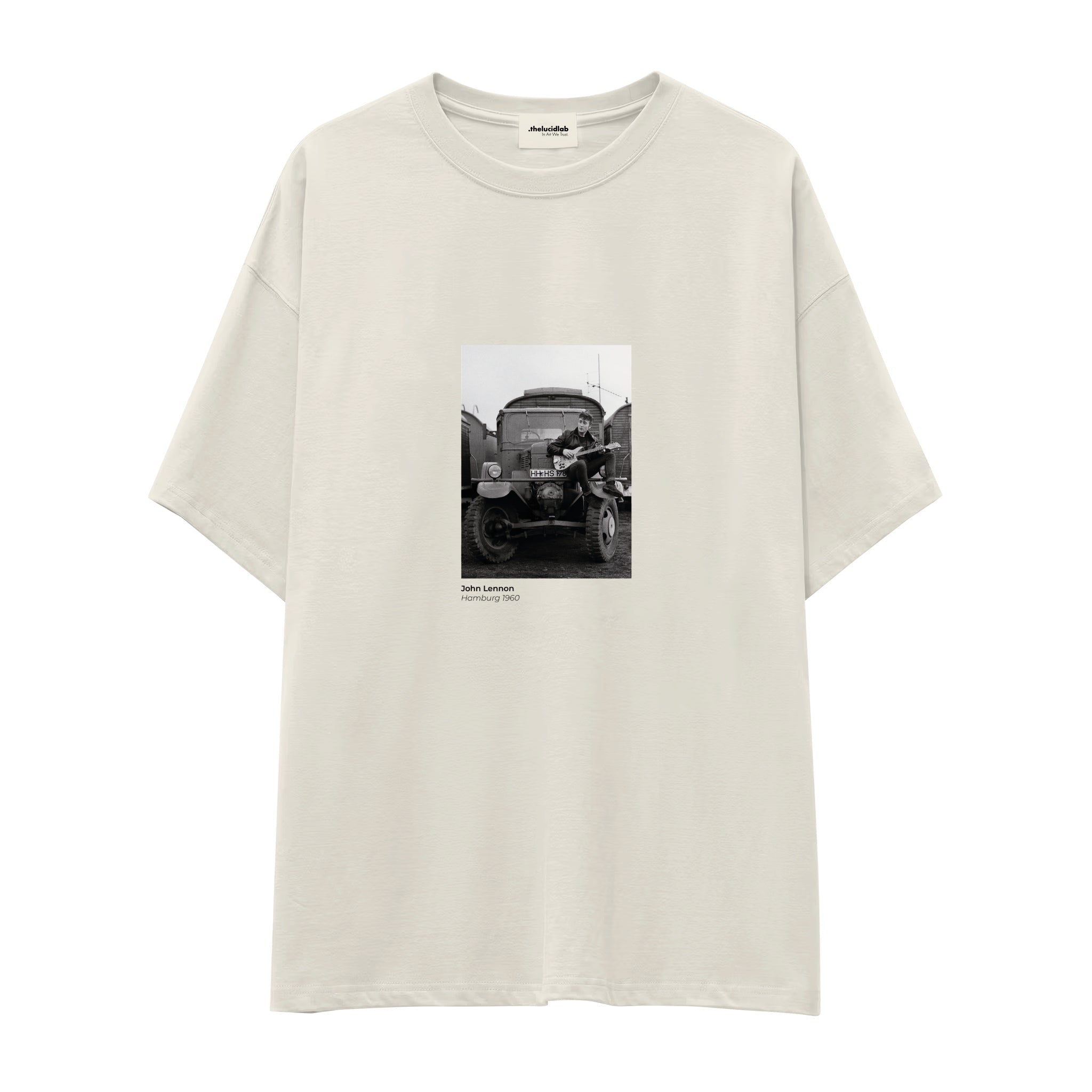 John Lennon Hamburg 1960 Oversize Tişört