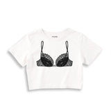 Noir Seduce Crop Tişört