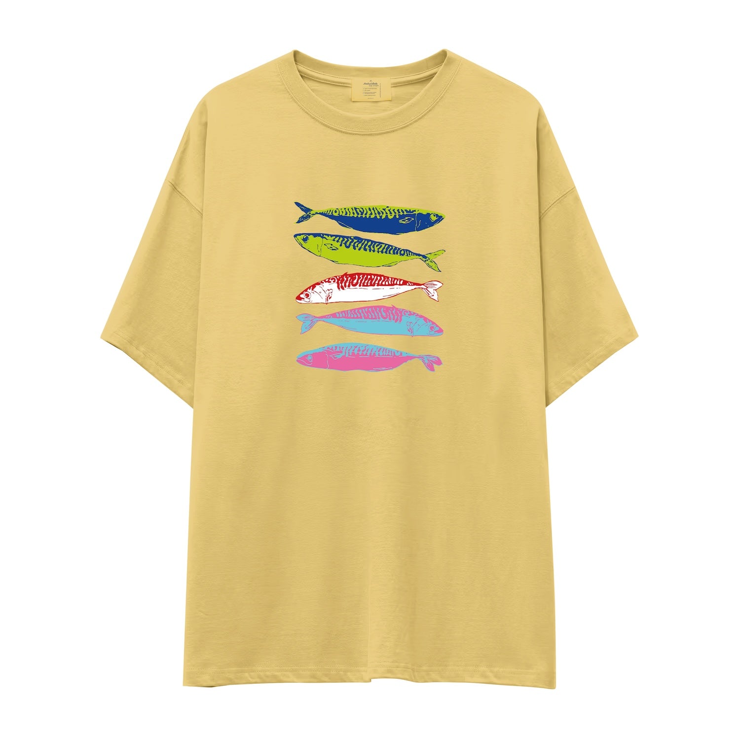 Warhol’s Sardines Oversize Tişört