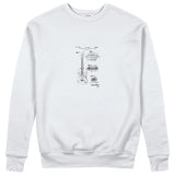 Fender Stratocaster Gitar Sweatshirt