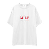 MILF / Man I Love Ferrari Oversize Tişört
