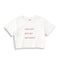 Fake Love Rich Sex Fast Money Crop Tişört