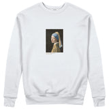 İnci Küpeli Kız Sweatshirt
