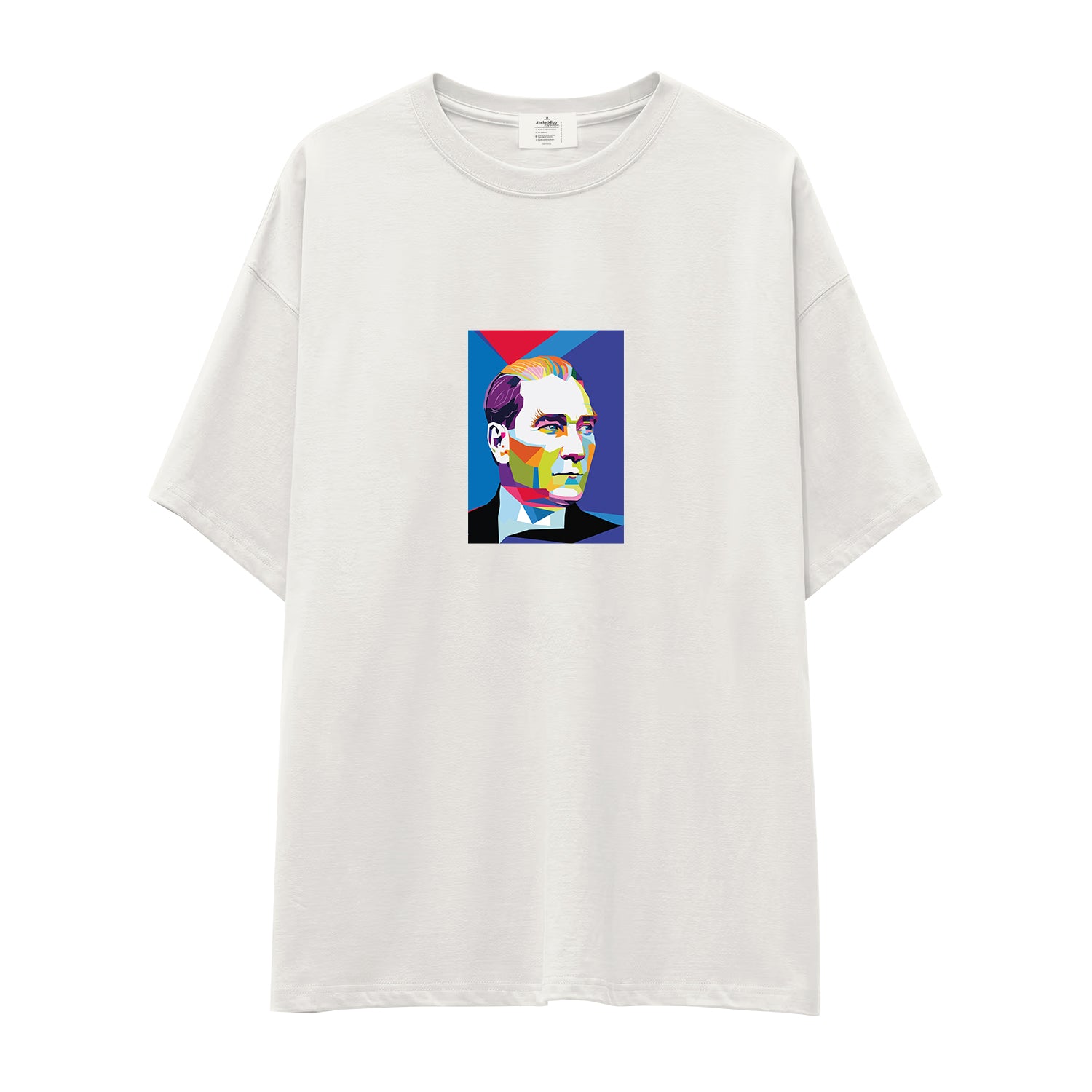 Atatürk Pop Art Oversize Tişört