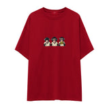 Diplomatic Monkeys Oversize Tişört