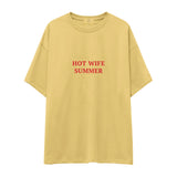 How Wife Summer Oversize T-shirt