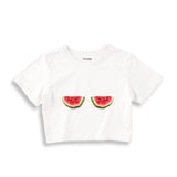Summer Twins Crop Tişört