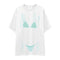 Blue Bikini Oversize Tişört