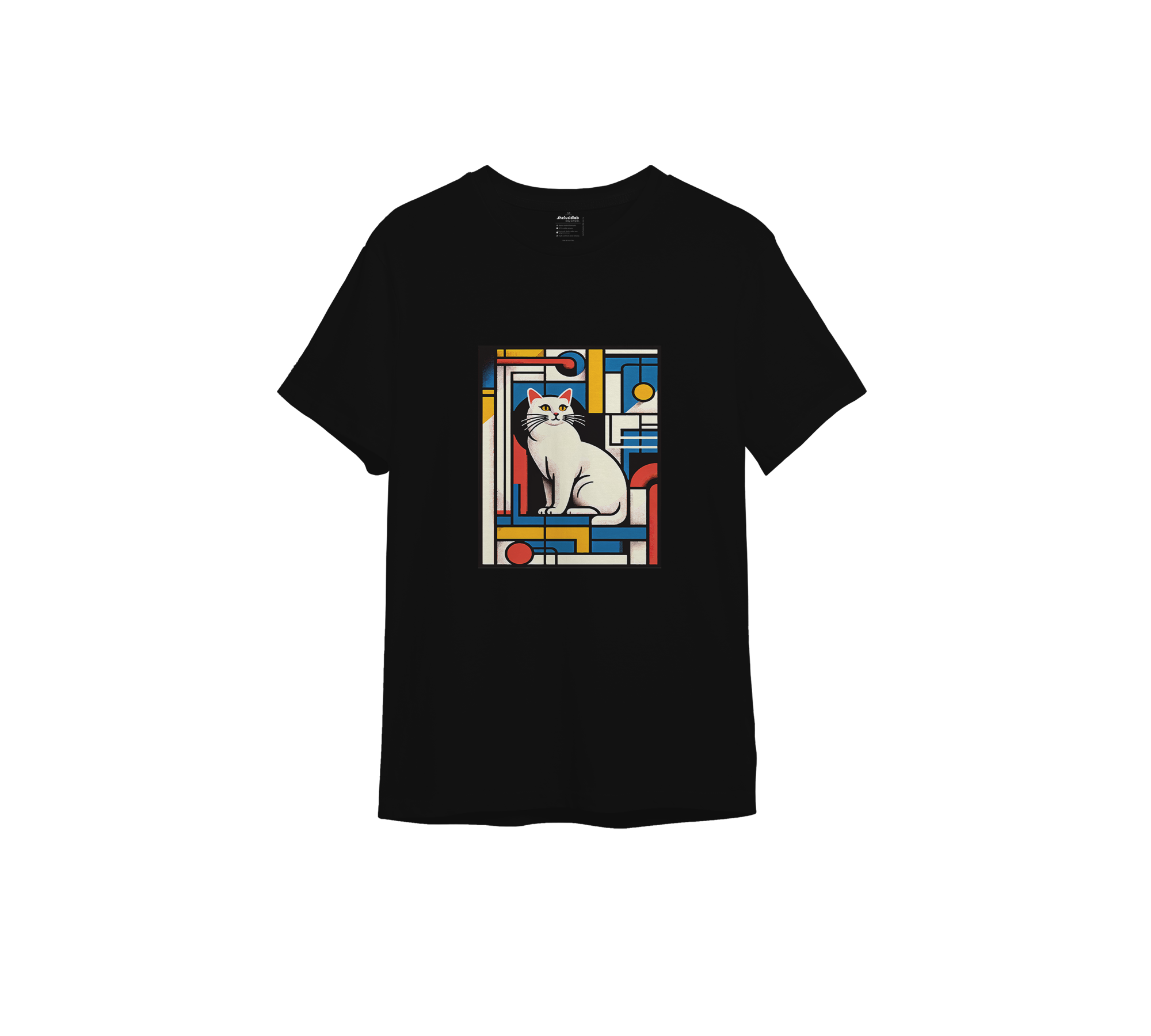 Bauhaus Cat Tişört