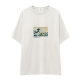 Kanagawa Oki Nami Ura Oversize Tişört