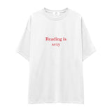 Reading Is Sexy Oversize Tişört