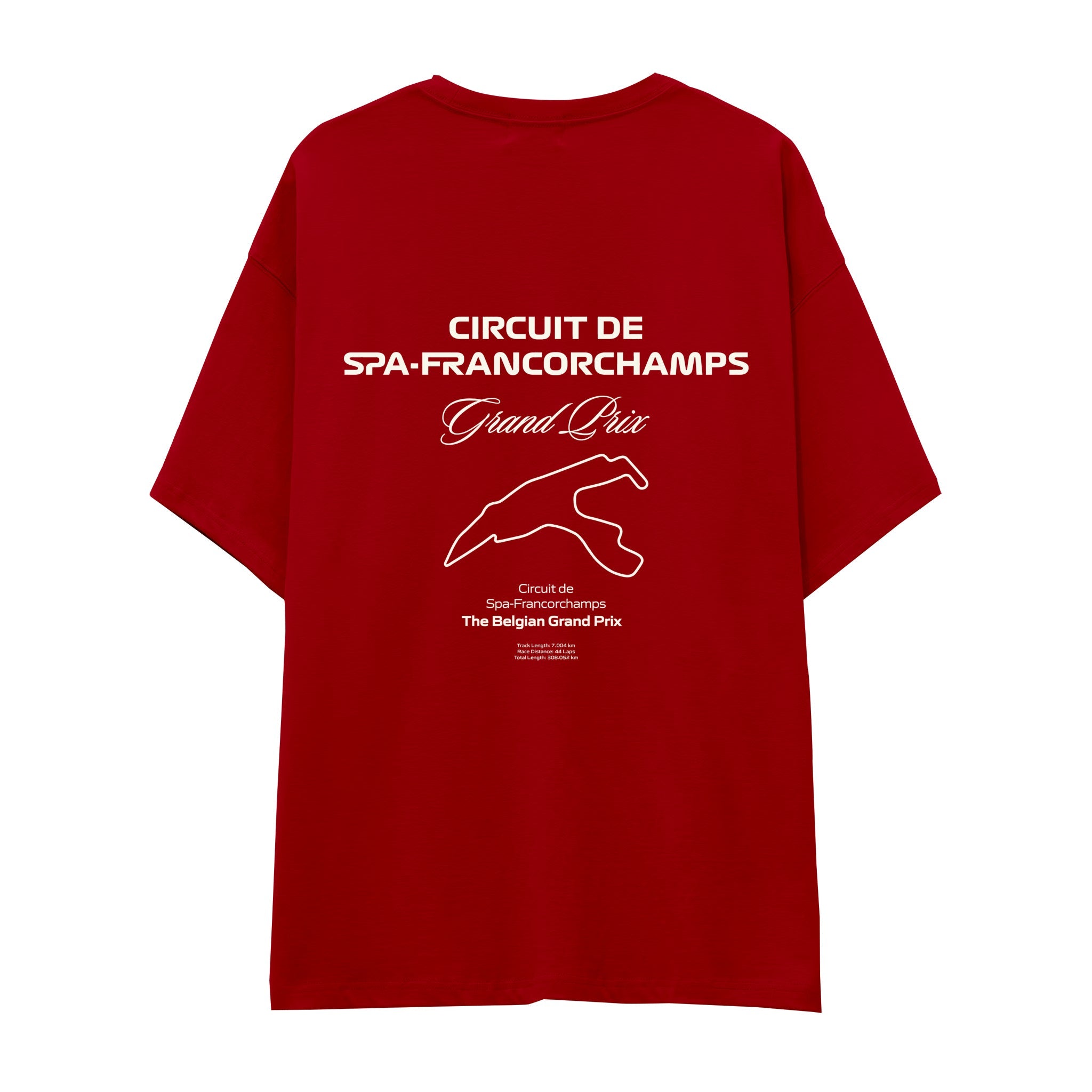 Spa-Francorchamps Grand Prix Oversize Tişört