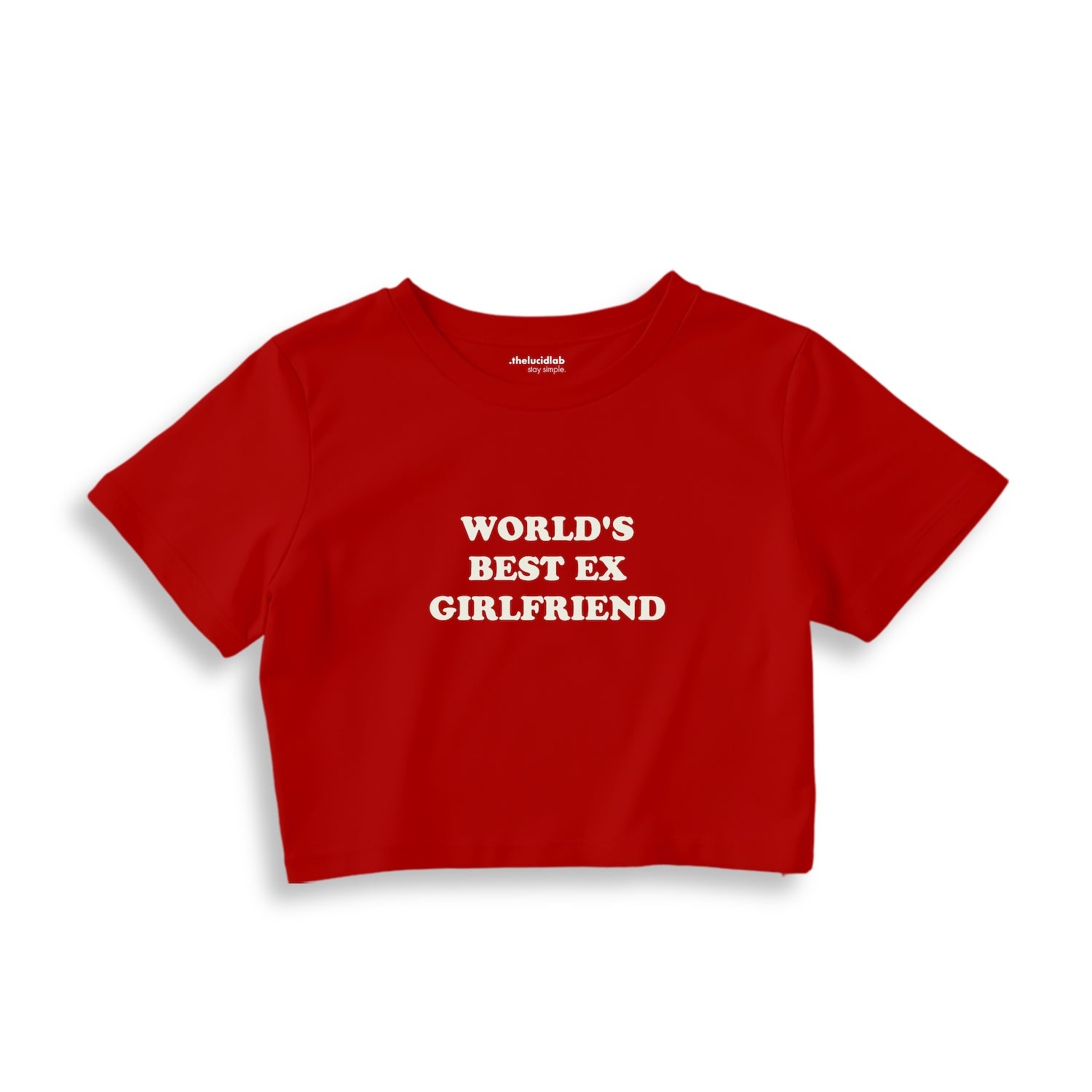 World’s Best Ex Girlfriend Crop Tişört