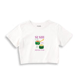 Roll With It Crop Tişört