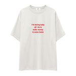 I’m Boring Baby Oversize Tişört