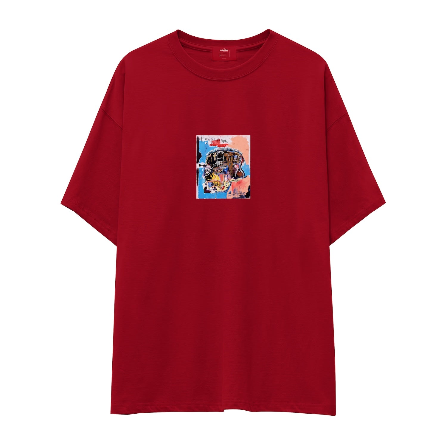 Basquiat Skull (1982) Oversize Tişört