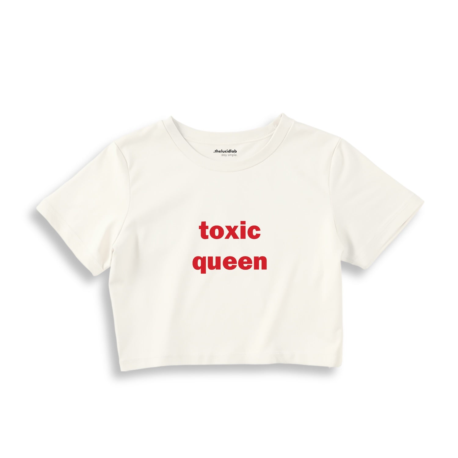 Toxic Queen Crop Tişört