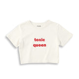 Toxic Queen Crop Tişört