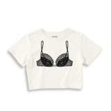 Noir Seduce Crop Tişört