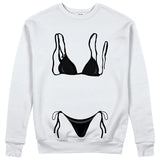 Black Bikini Sweatshirt