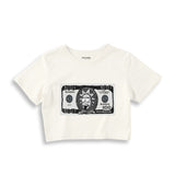 Morty Dollar Crop Tişört