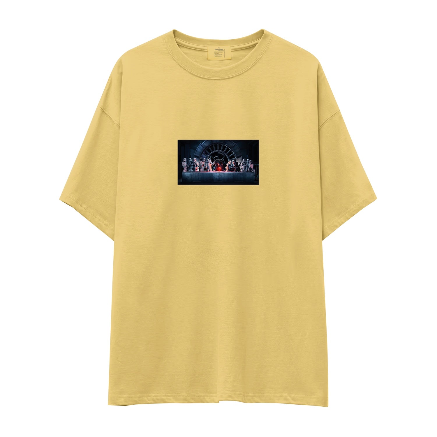 Star Wars Last Supper Oversize Tişört