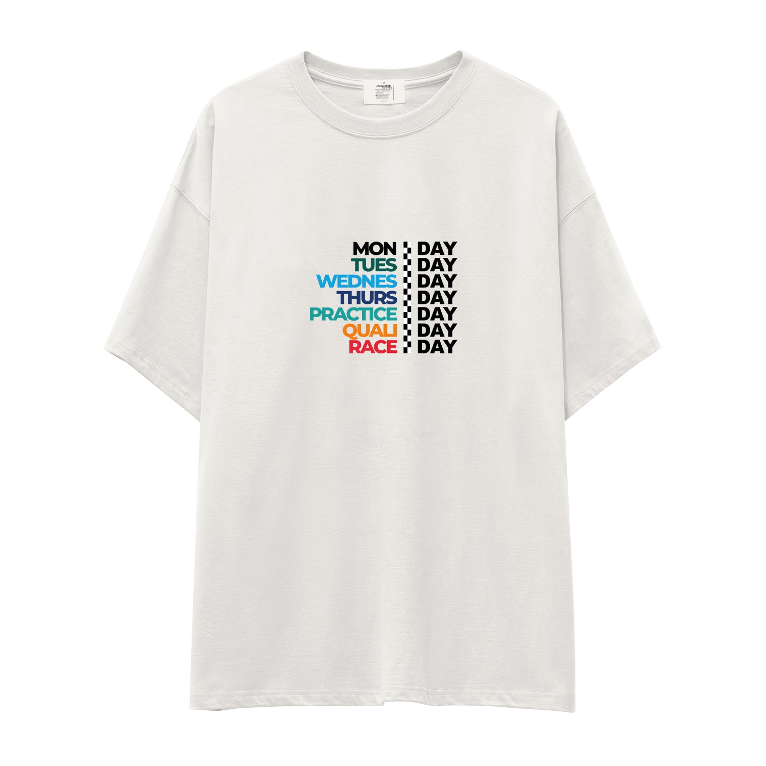 Formula 1 / Week Days Oversize Tişört