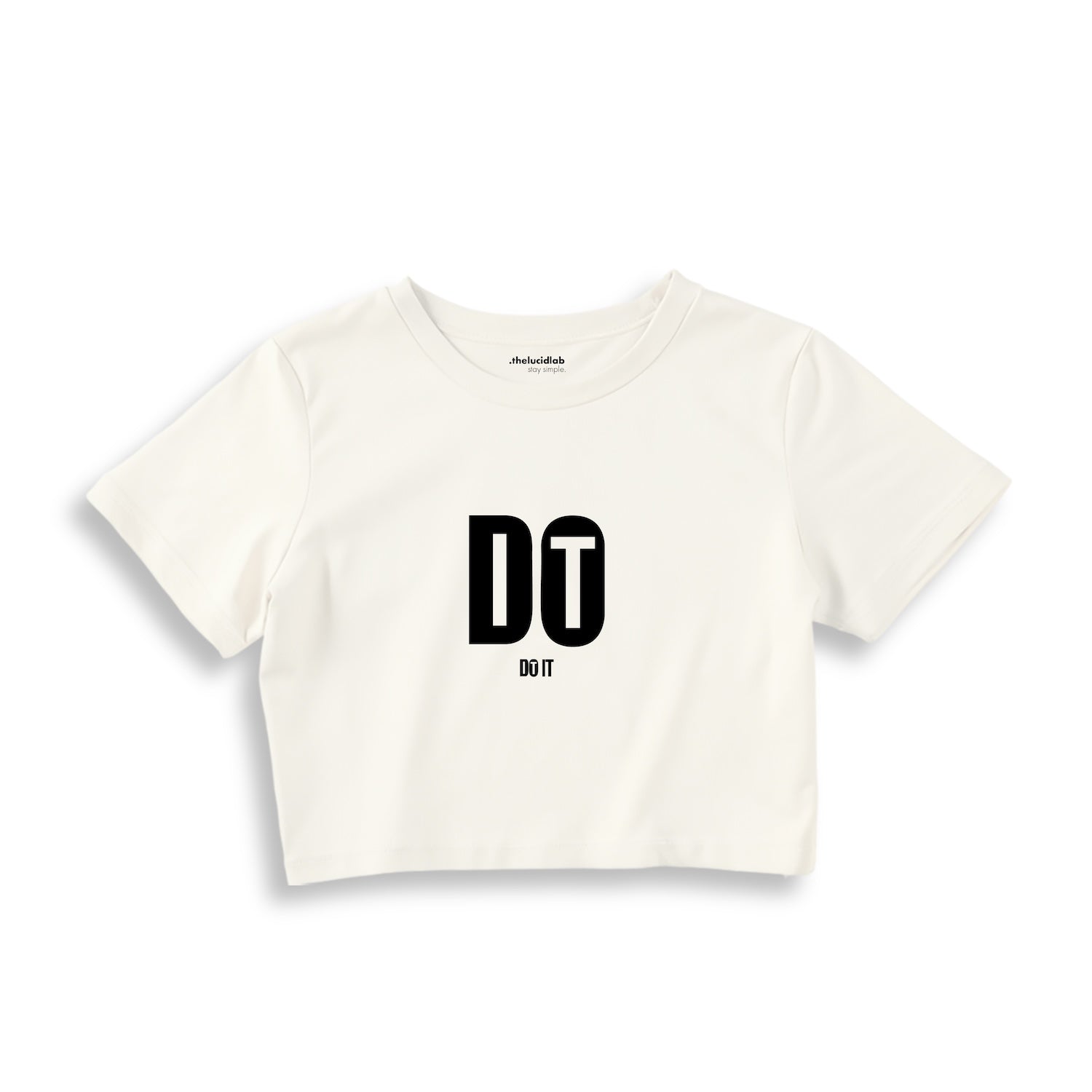 DO IT Crop Tişört