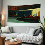 Nighthawks / Gece Kuşları Duvar Örtüsü