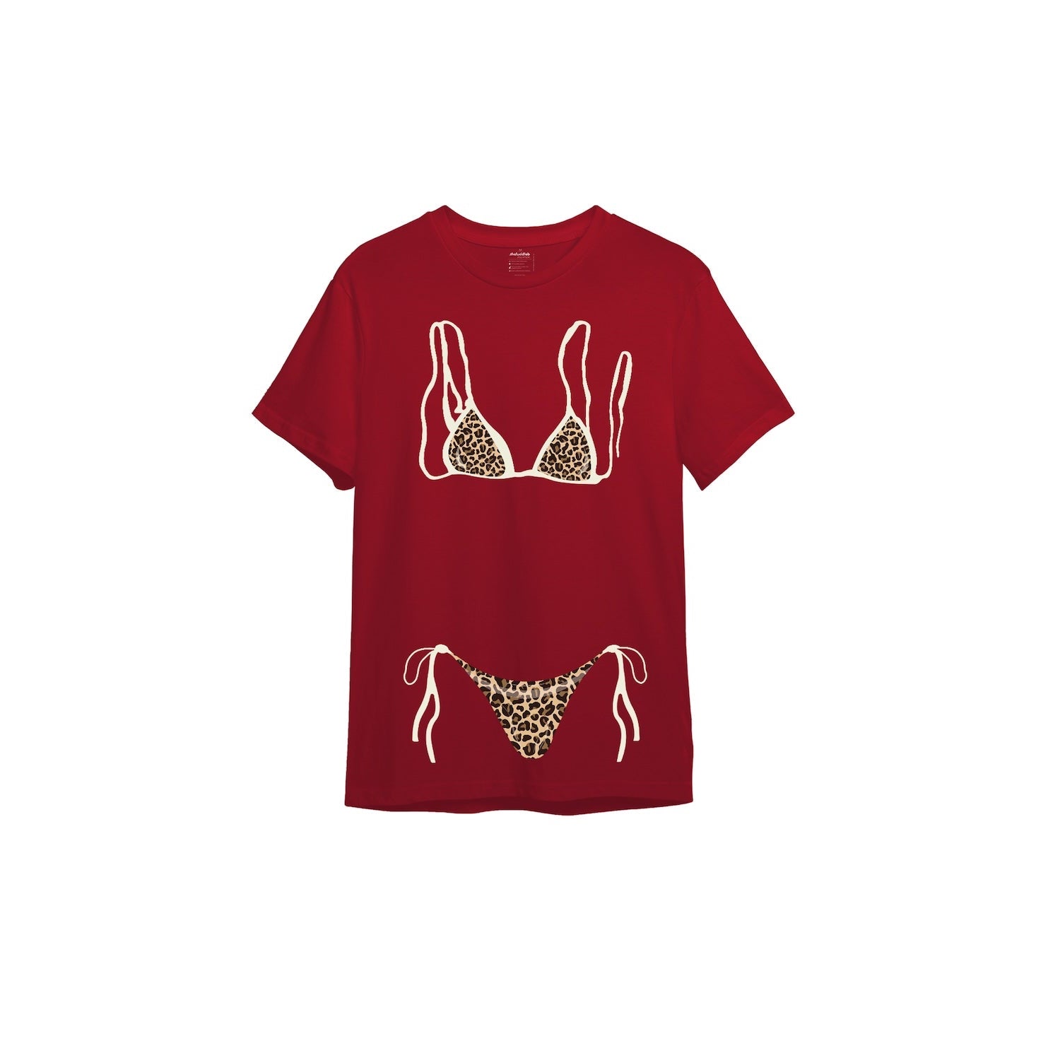 Leopard Bikini Tişört