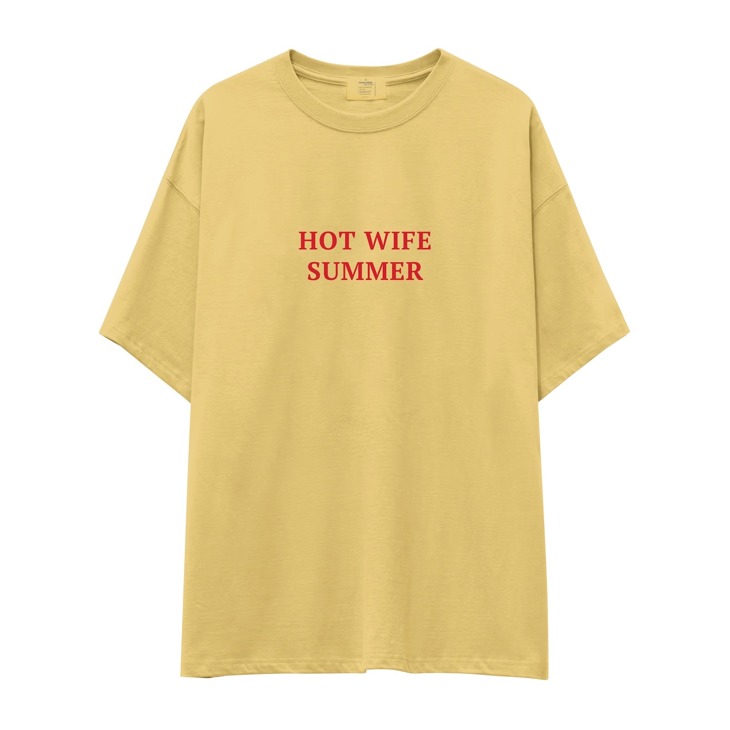 Hot Wife Summer Oversize Tişört