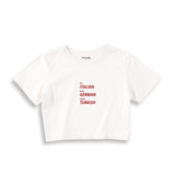 Eat Drive Marry Crop Tişört