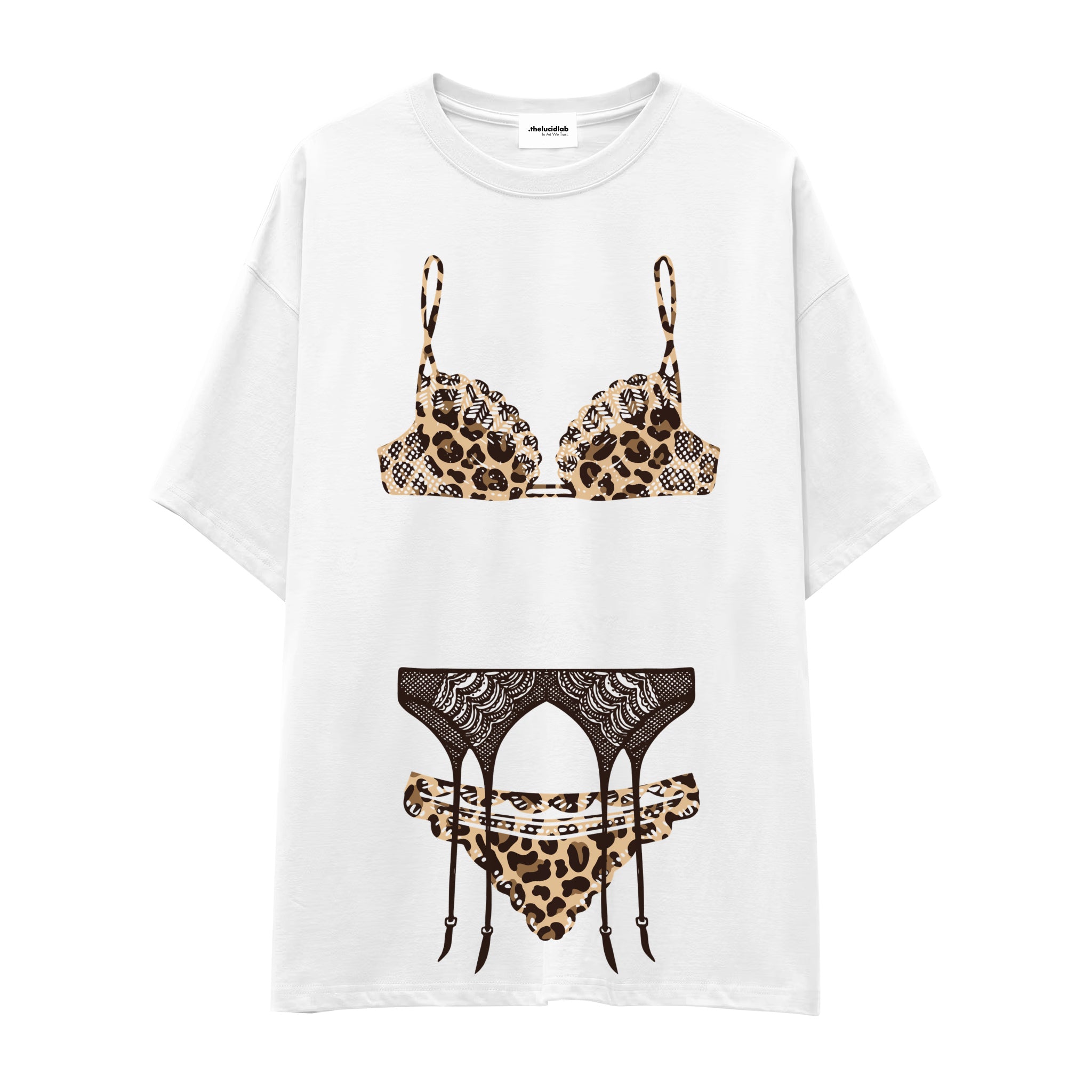 Noir Seduce – Leopard Oversize Tişört