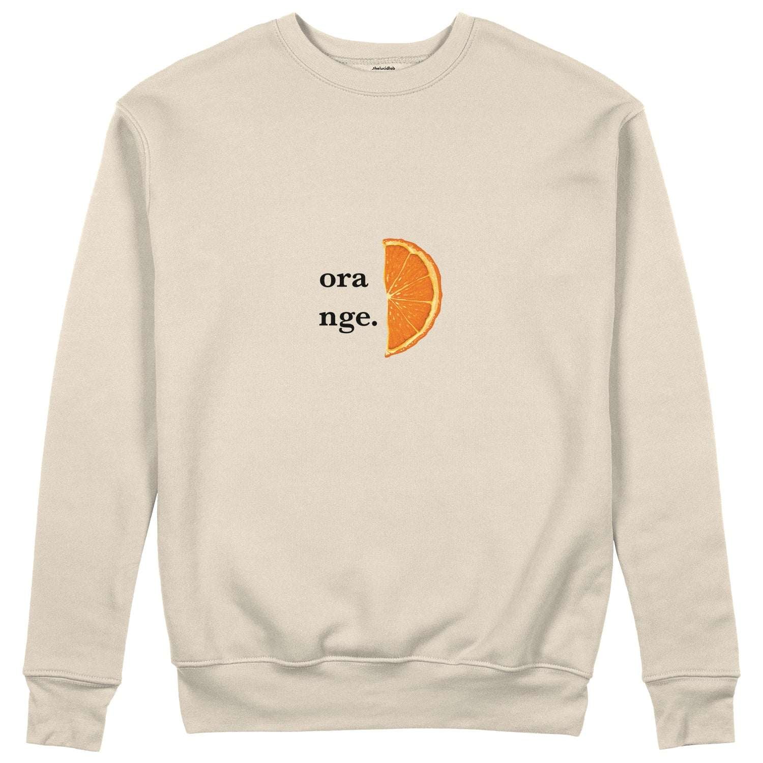 Orange Sweatshirt
