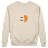Orange Sweatshirt