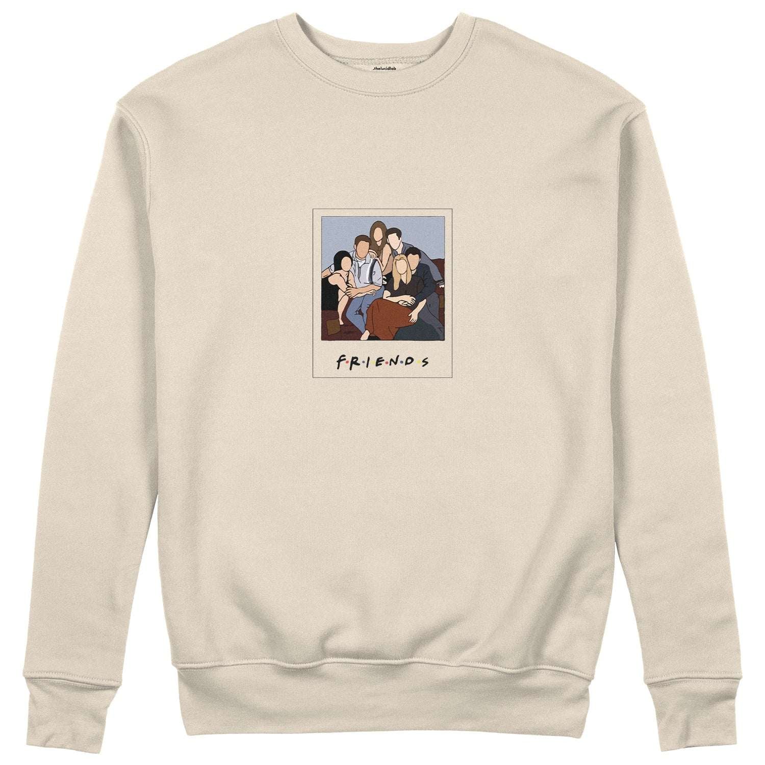 Friends Silüetli Sweatshirt