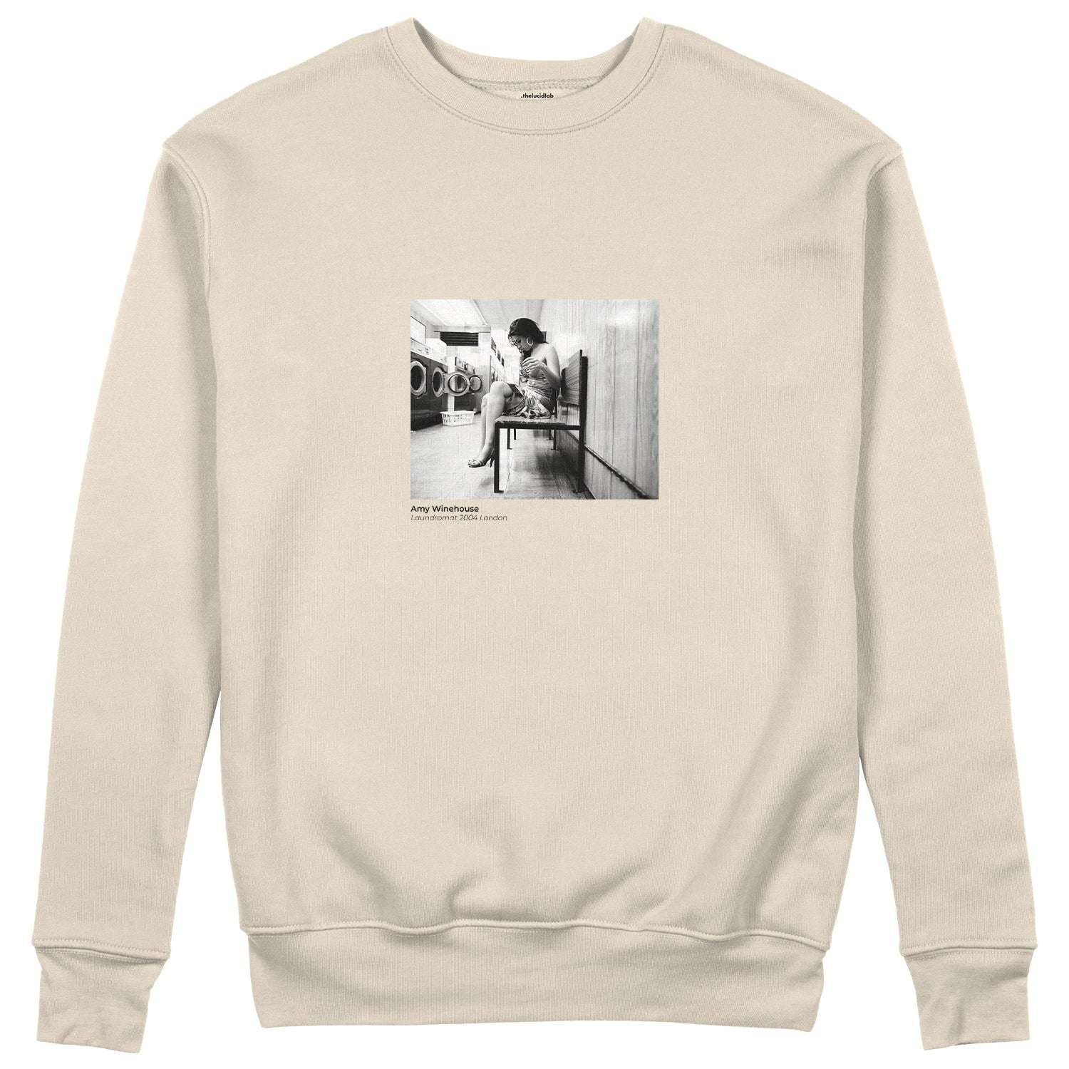 Amy Winehouse at the laundromat 2004 Sweatshirt