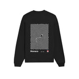 Circuit de Monaco Artwork Oversize Sweatshirt