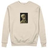 Skull of a Skeleton with Burning Cigarette Sweatshirt