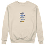 Marine Pattern Study Sweatshirt