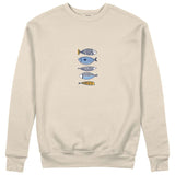 Marine Pattern Study Sweatshirt
