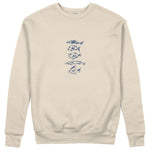 Sketches of Fish Sweatshirt
