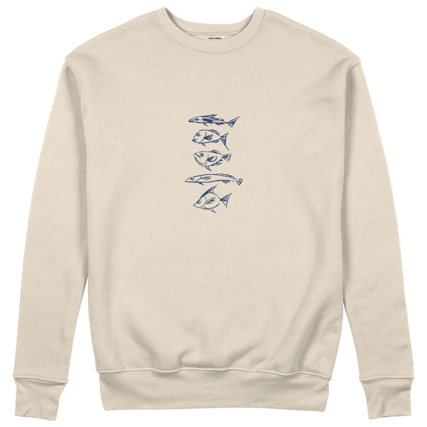 Sketches of Fish Sweatshirt