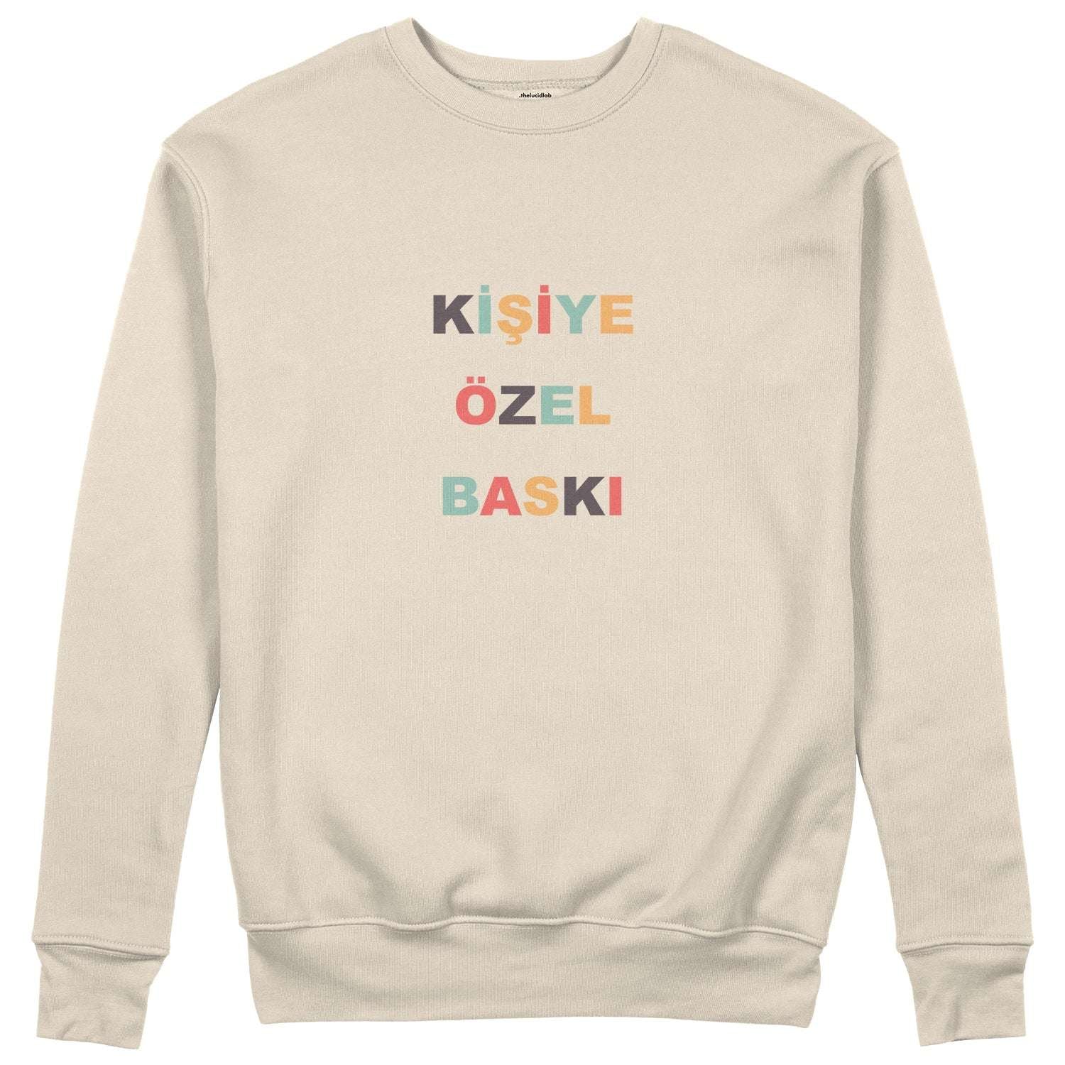 Kişiye Özel Baskılı Sweatshirt