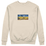 Buğday Tarlası ve Kargalar Sweatshirt