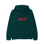 MILF / Man I Love Fitness Hoodie Koyu Yeşil Ön