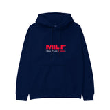 MILF / Man I Love Fitness Hoodie Lacivert Ön